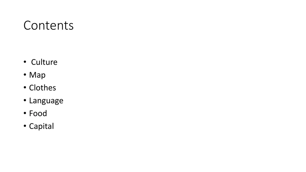 contents