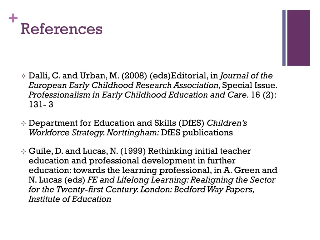 references