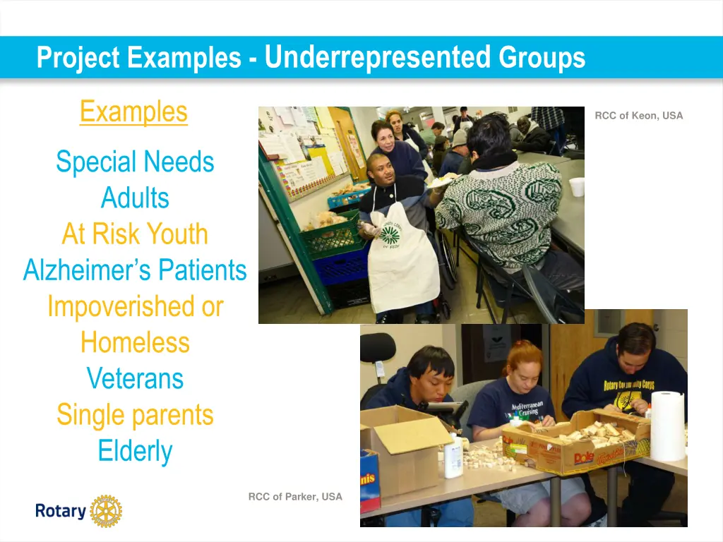 project examples underrepresented groups