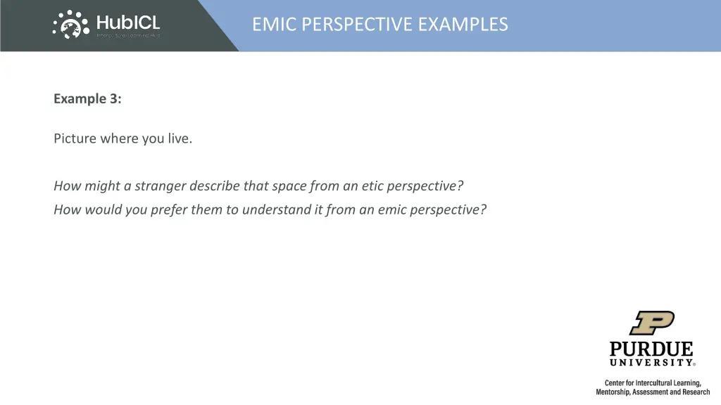 emic perspective examples 2