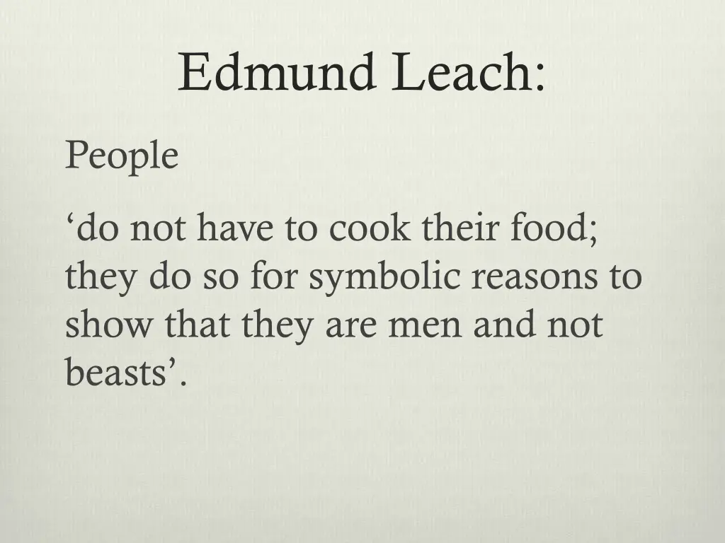 edmund leach