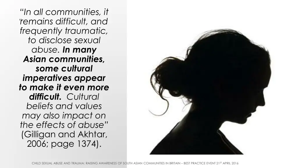 in all communities it