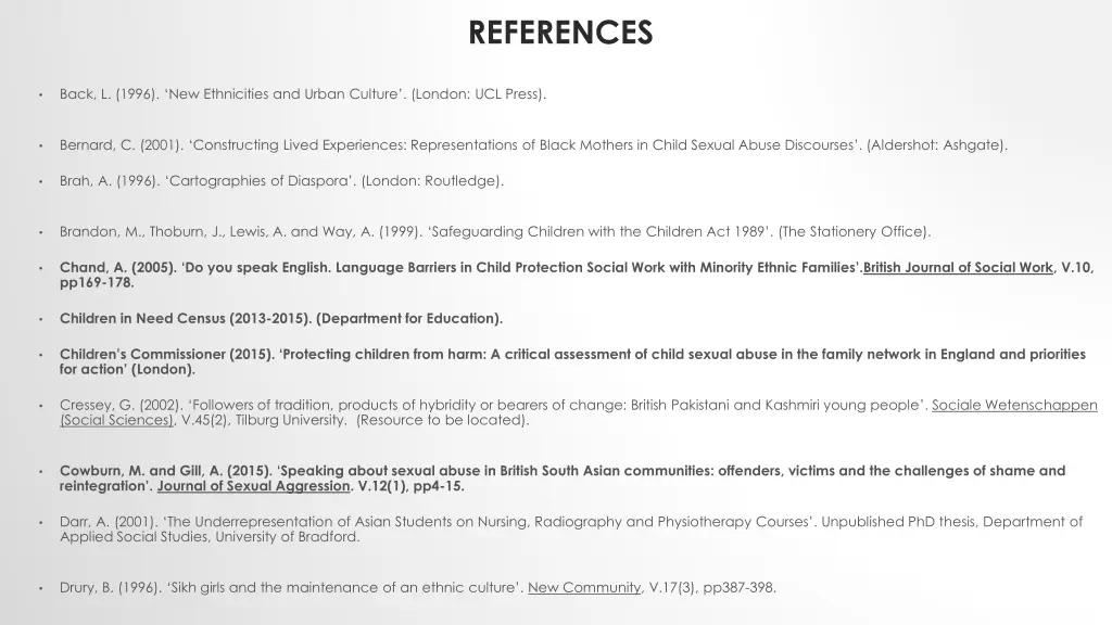 references