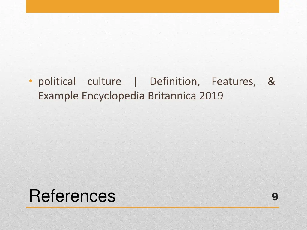 political culture definition features example