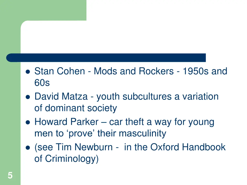 stan cohen mods and rockers 1950s and 60s david