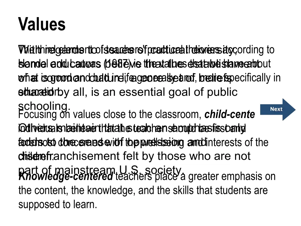 values