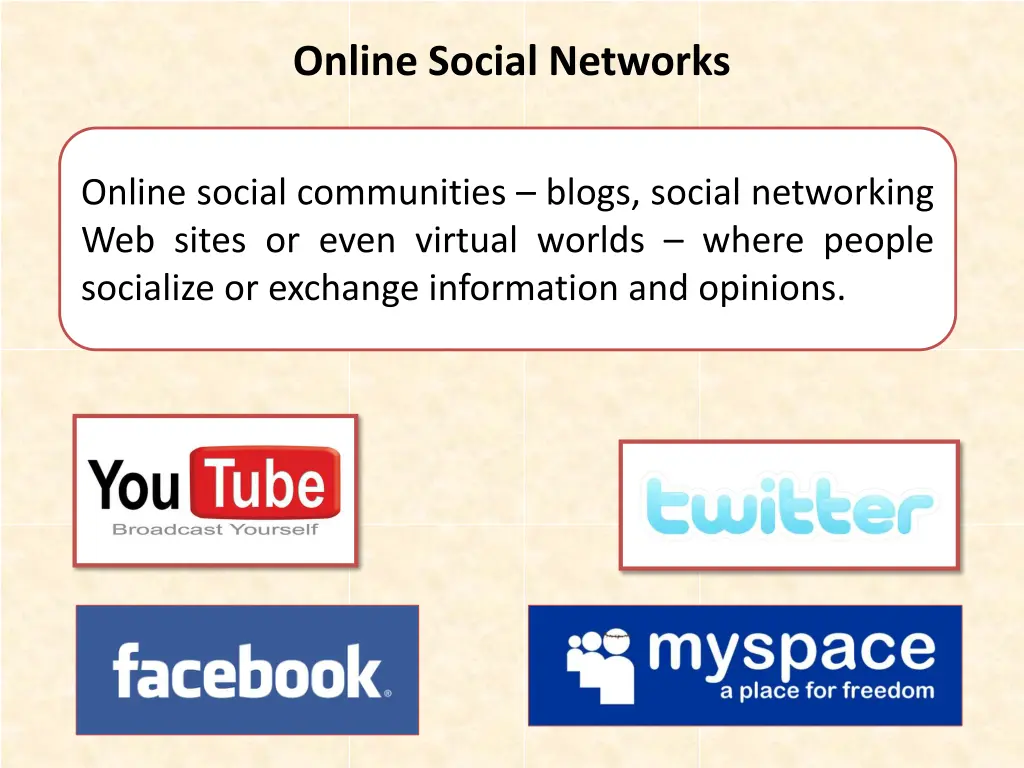 online social networks