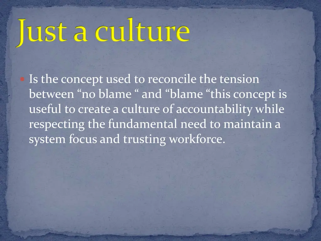 just a culture