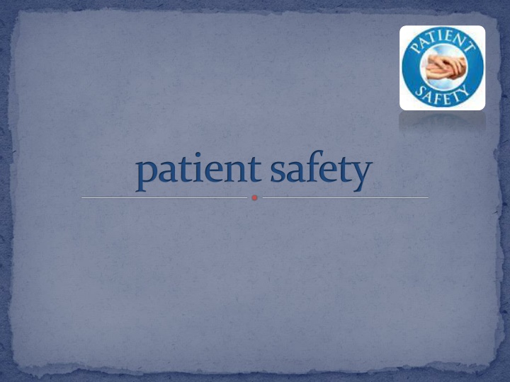 patient safety