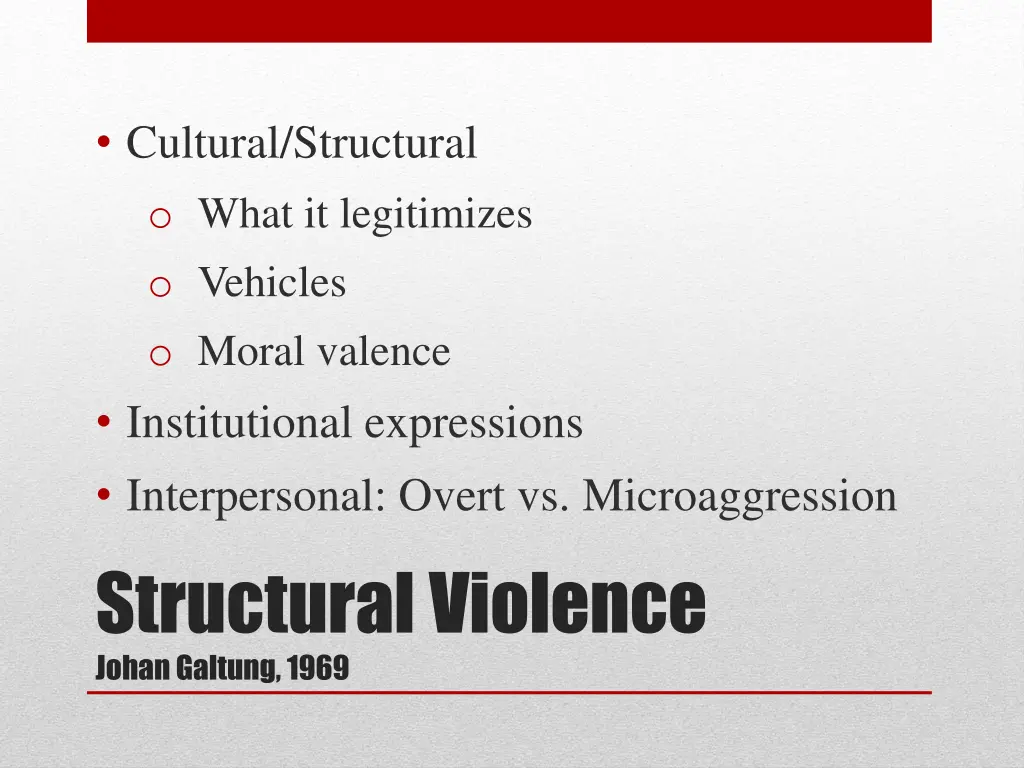 cultural structural o what it legitimizes