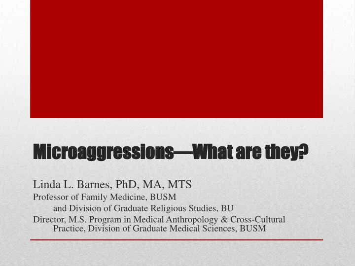 microaggressions microaggressions