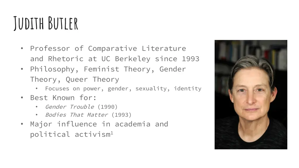 judith butler
