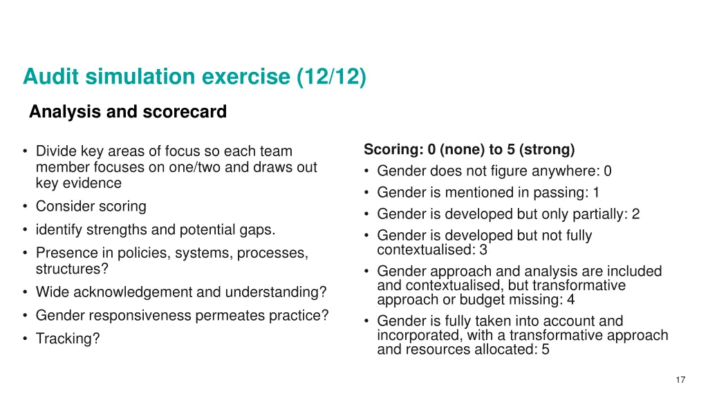 audit simulation exercise 12 12