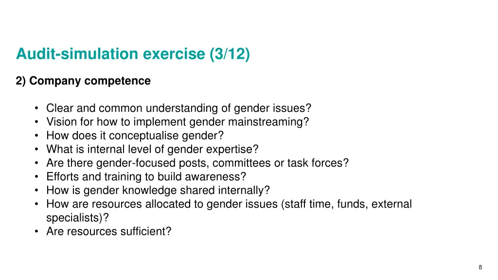 audit simulation exercise 3 12