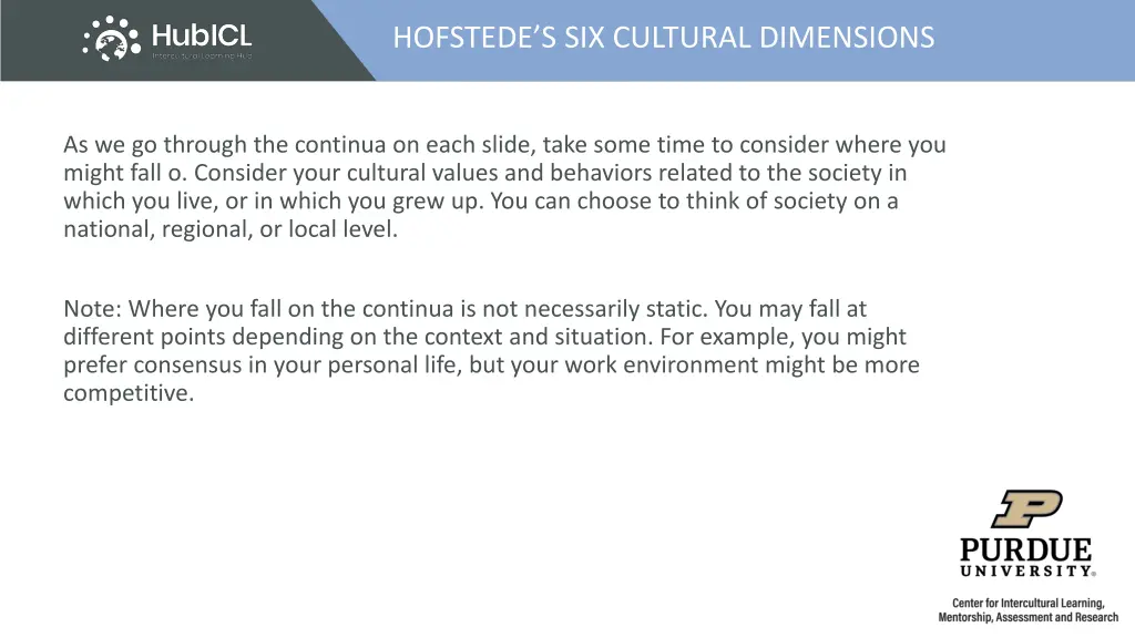 hofstede s six cultural dimensions 1