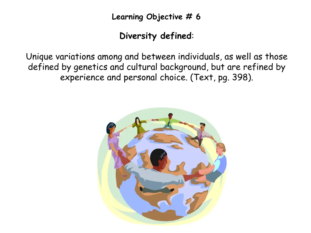 learning objective 6