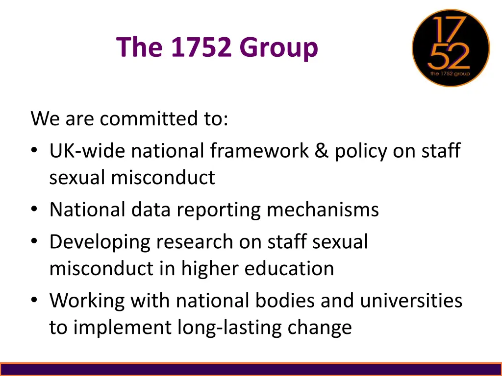 the 1752 group 1