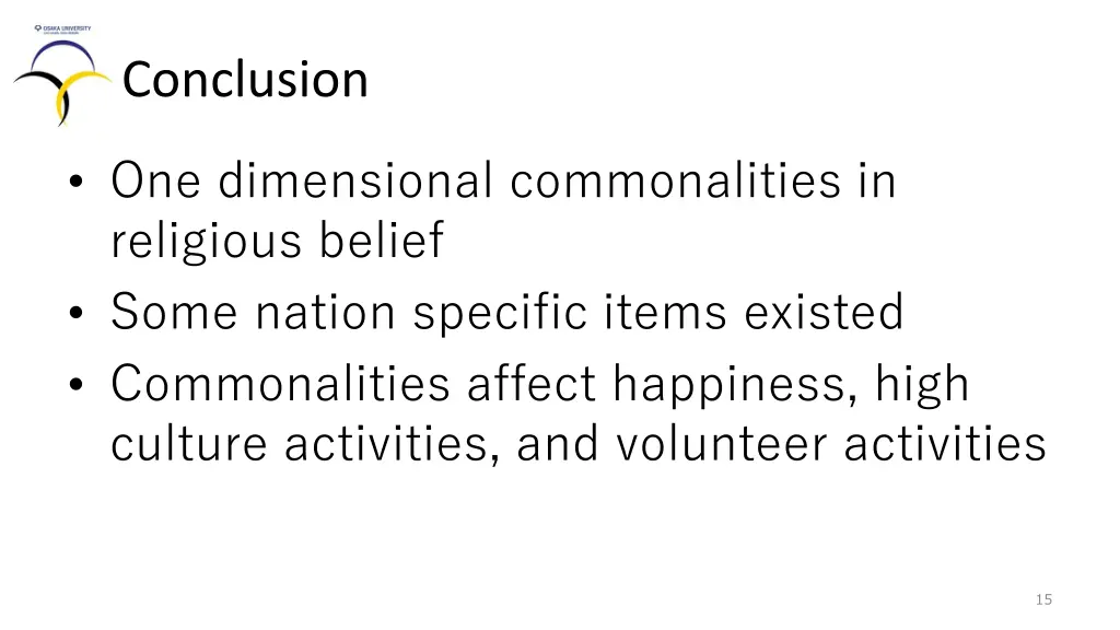 conclusion