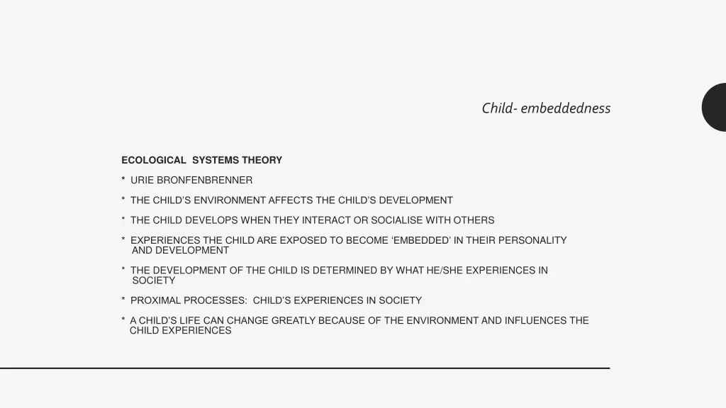 child embeddedness