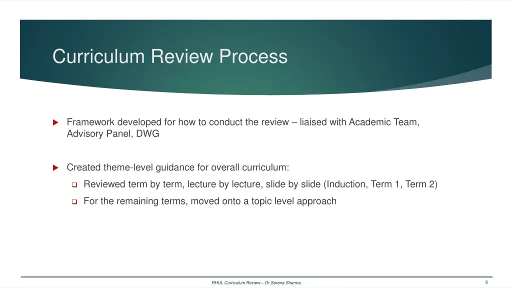 curriculum review process 1