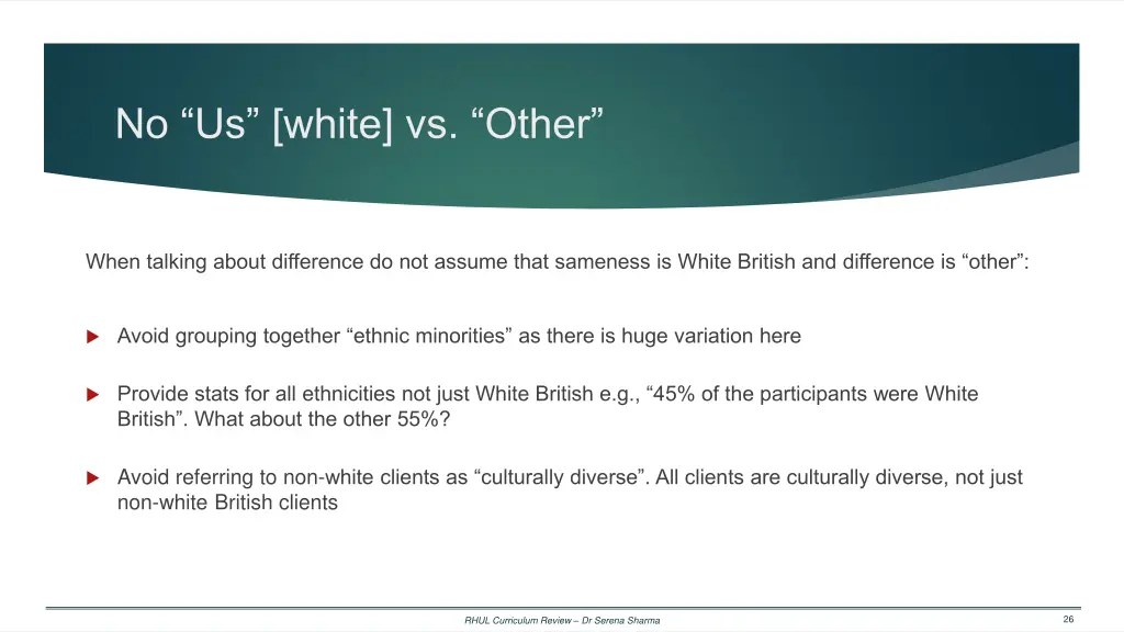 no us white vs other
