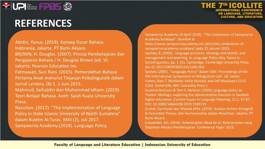 references