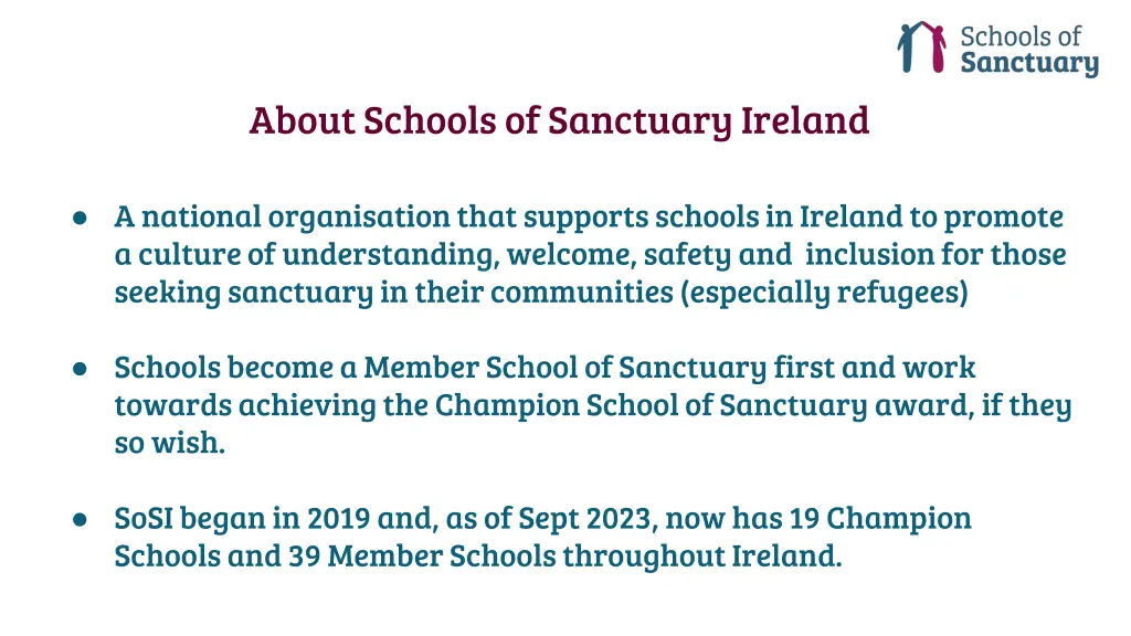 about schools of sanctuary ireland