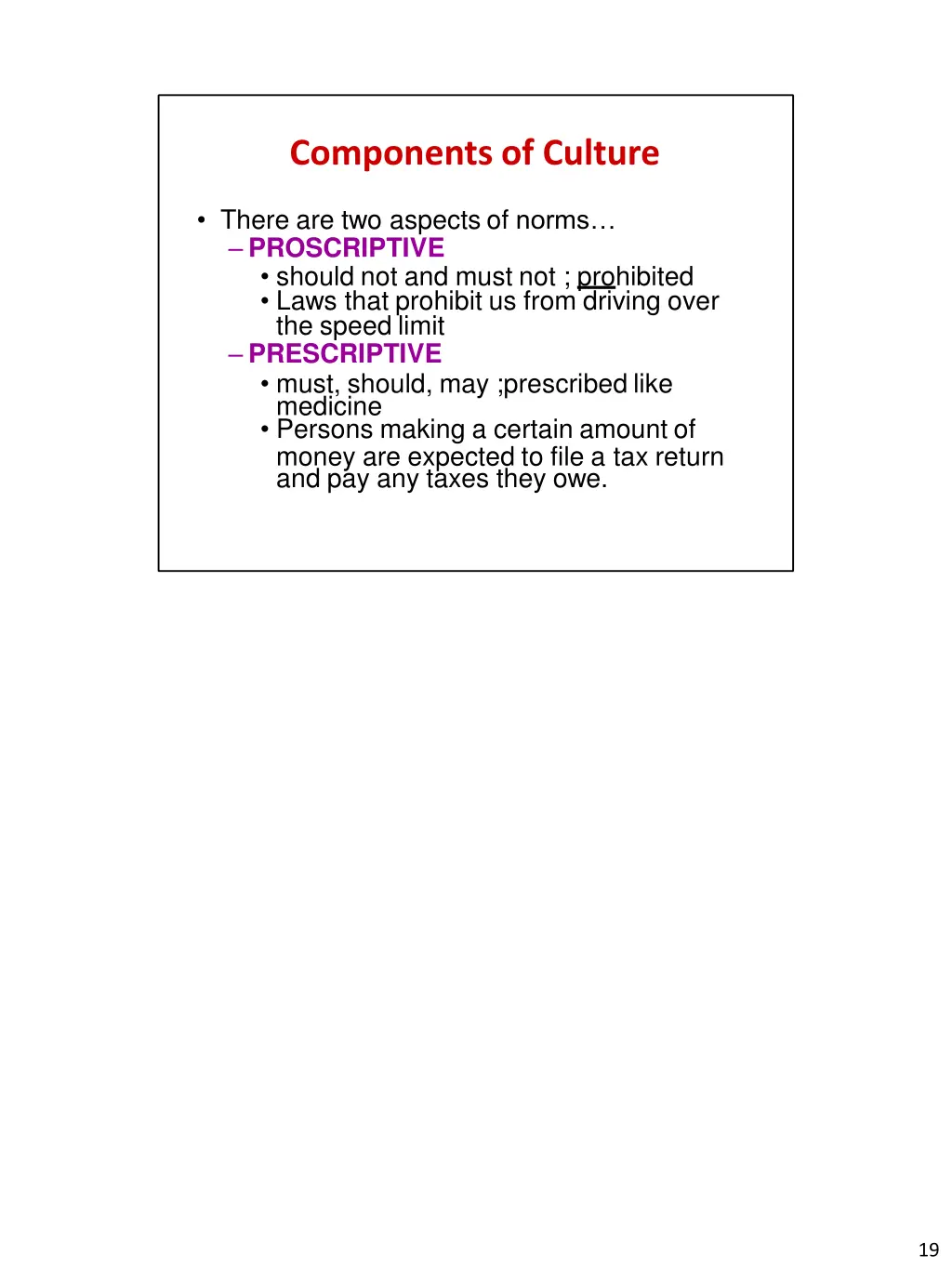 components of culture 3