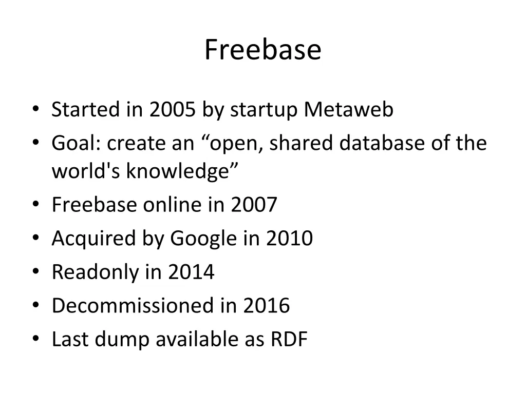 freebase