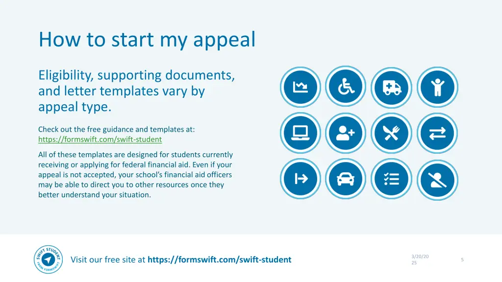 how to start my appeal