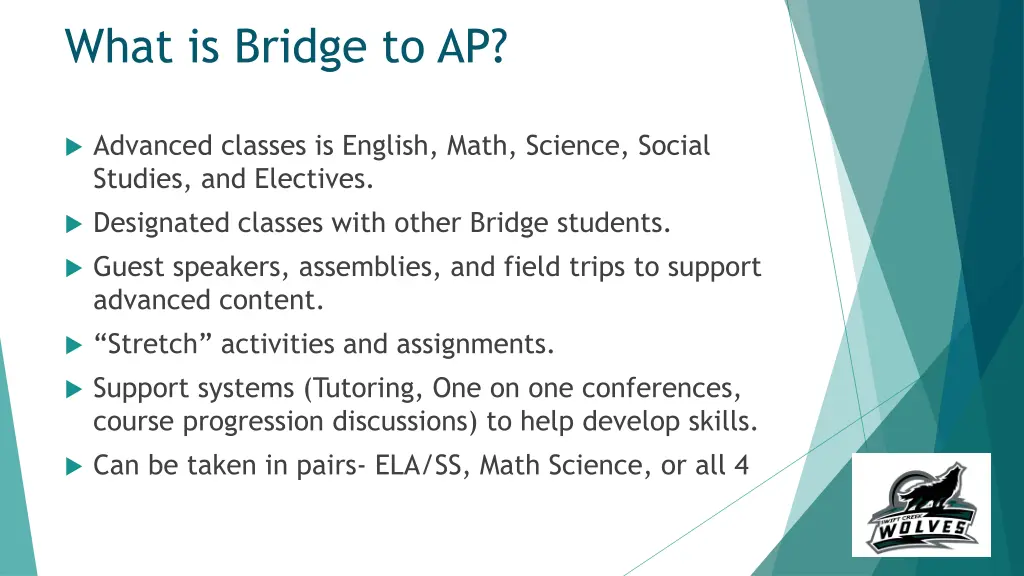what is bridge to ap 2