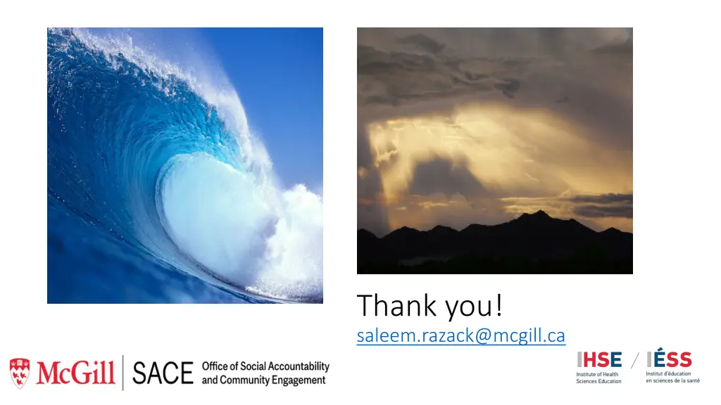 thank you saleem razack@mcgill ca