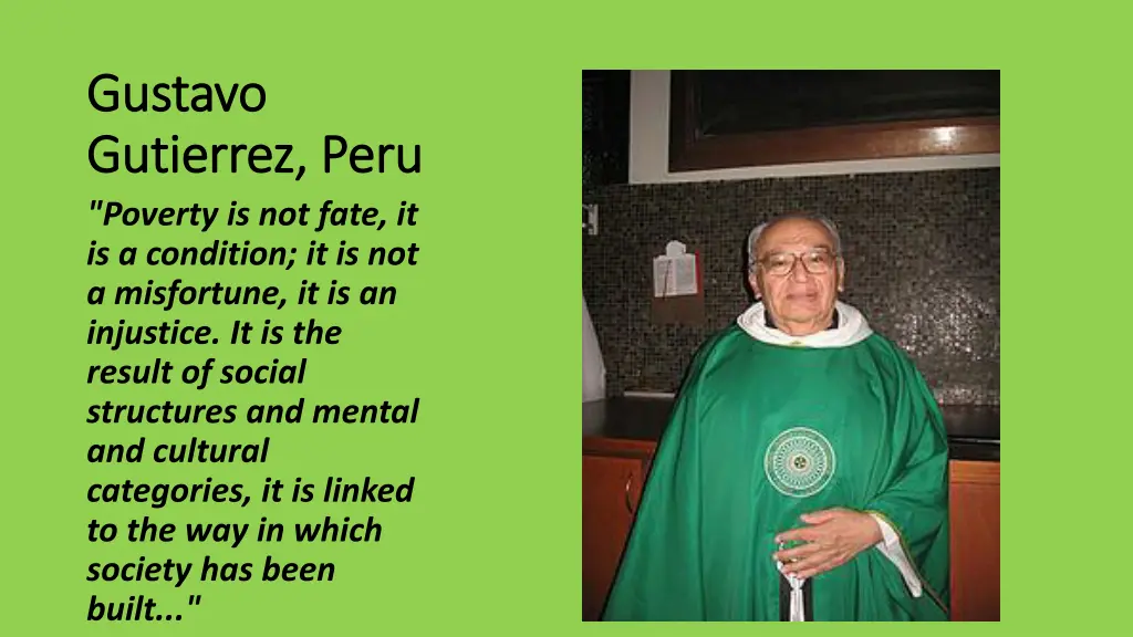 gustavo gustavo gutierrez peru gutierrez peru