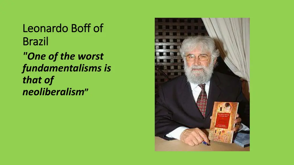 leonardo leonardo boff brazil brazil