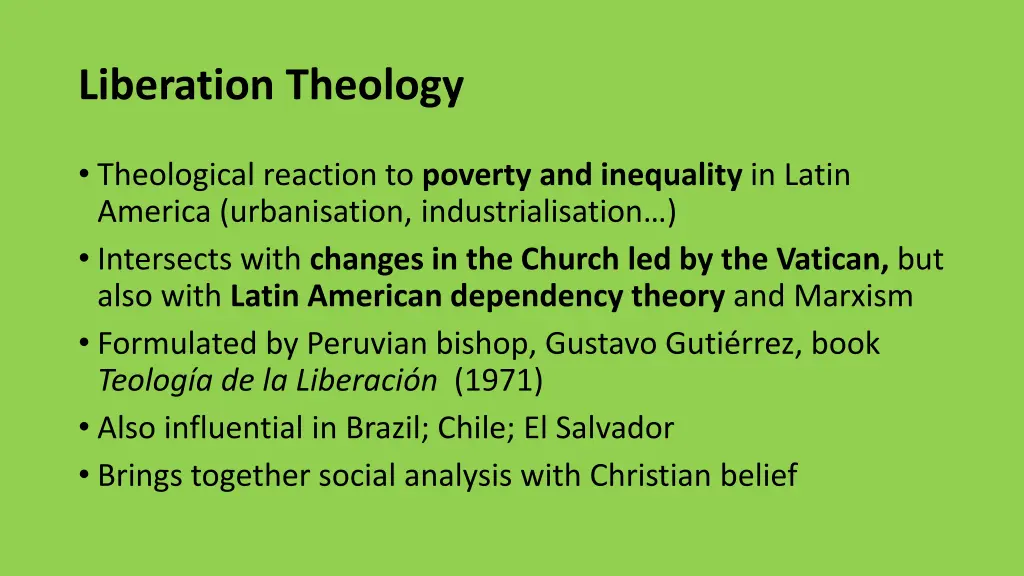 liberation theology