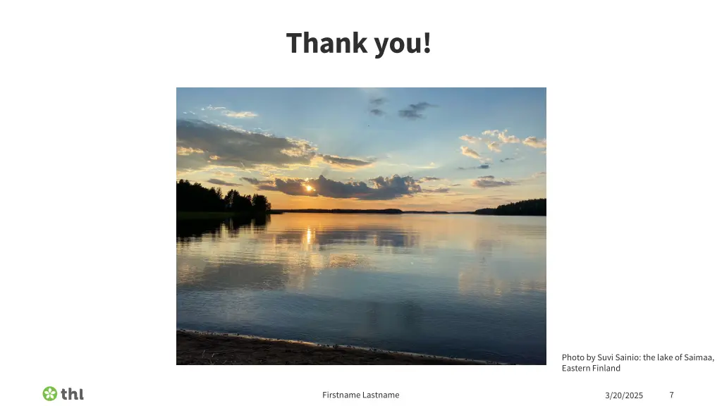 thank you
