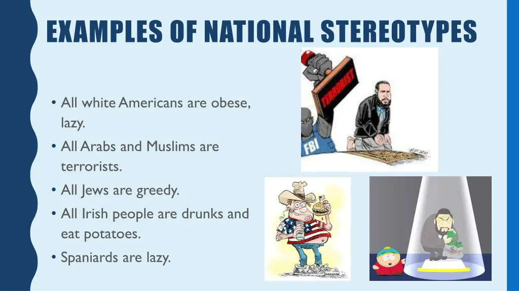examples of national stereotypes