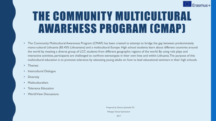 the community multicultural awareness program cmap