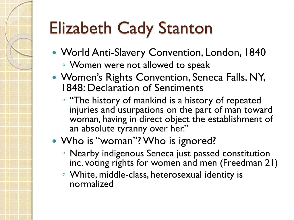 elizabeth cady stanton