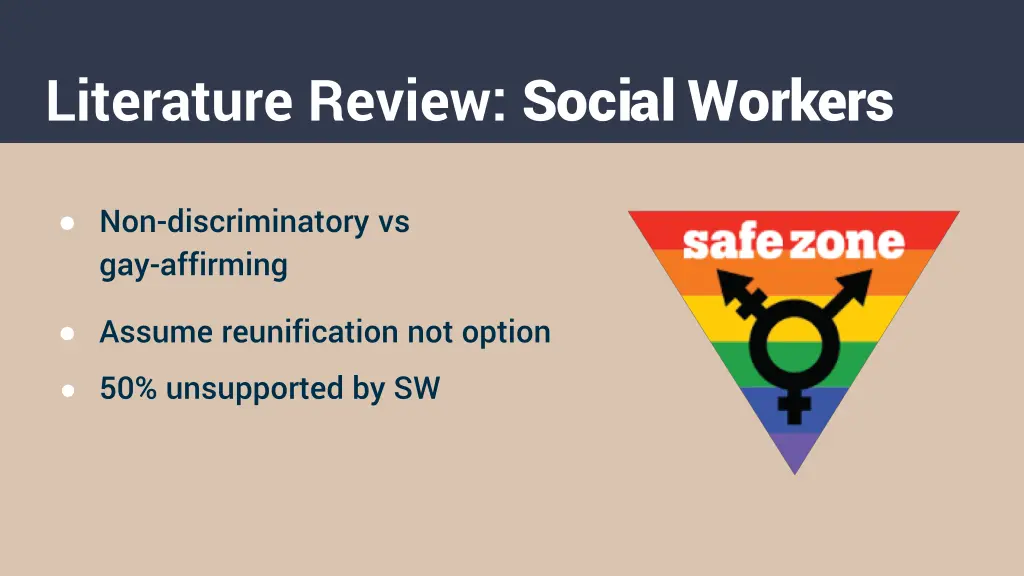 literature review social workers
