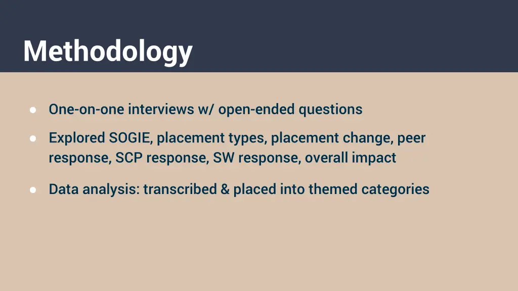 methodology