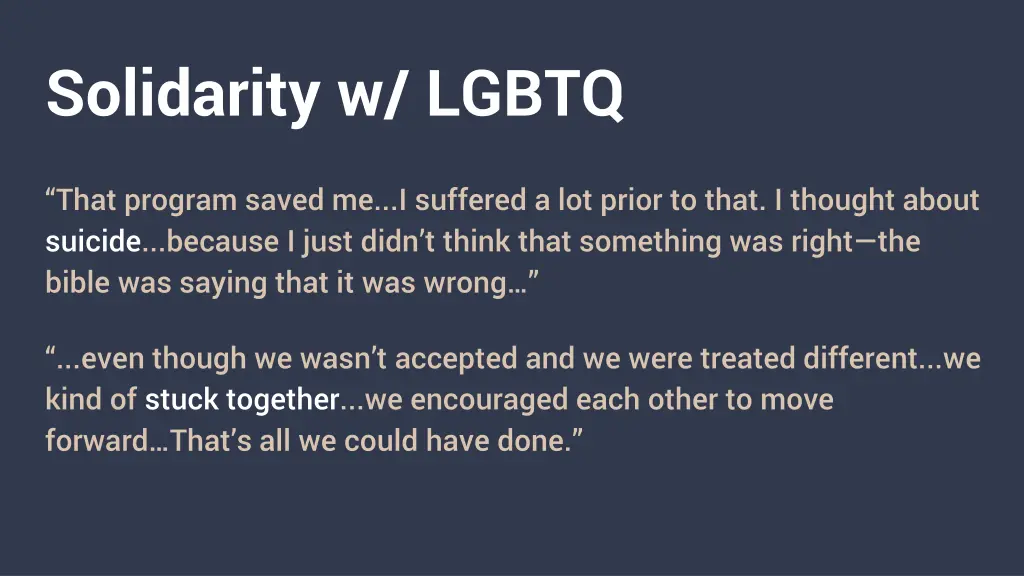 solidarity w lgbtq