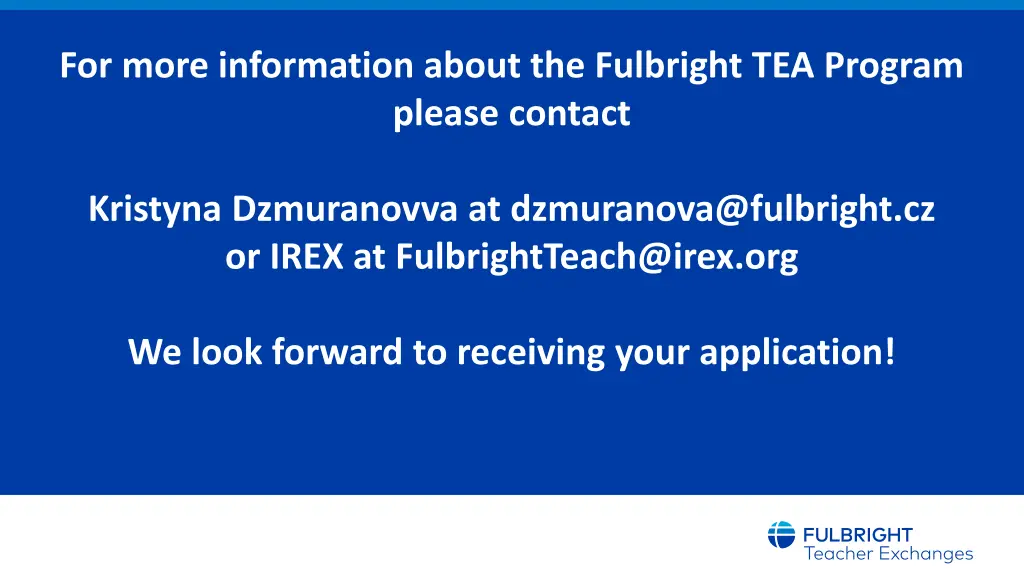 for more information about the fulbright