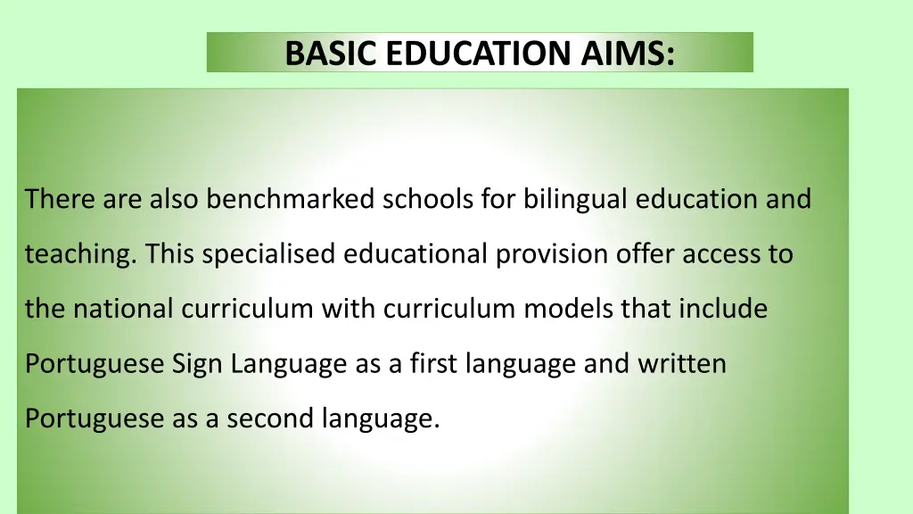 basic education aims 2