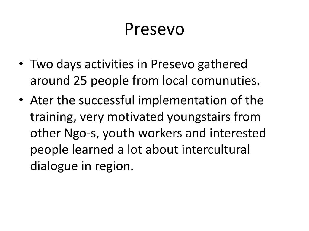 presevo