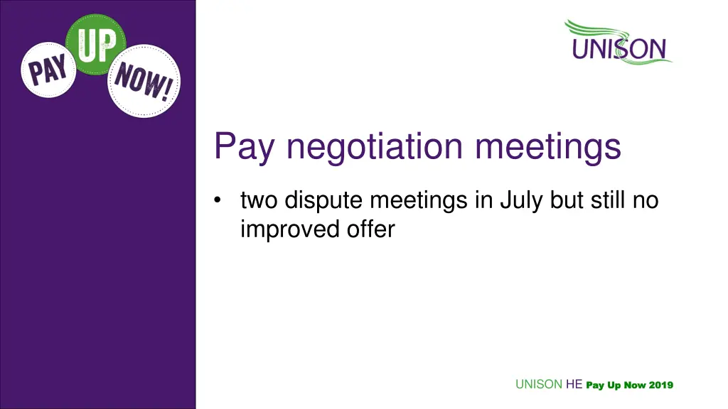 pay negotiation meetings
