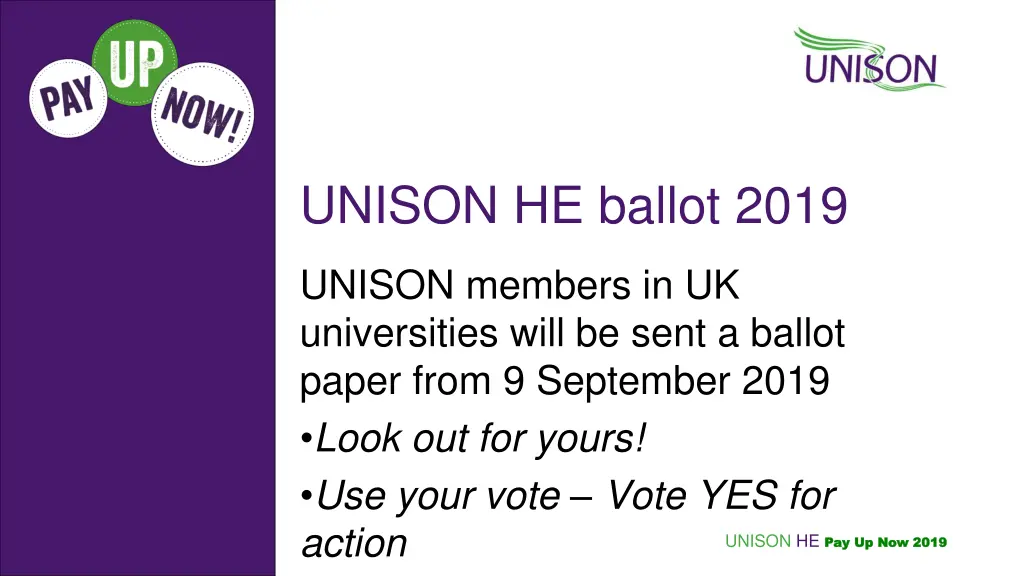 unison he ballot 2019