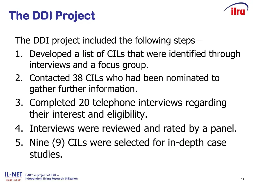 the ddi project the ddi project