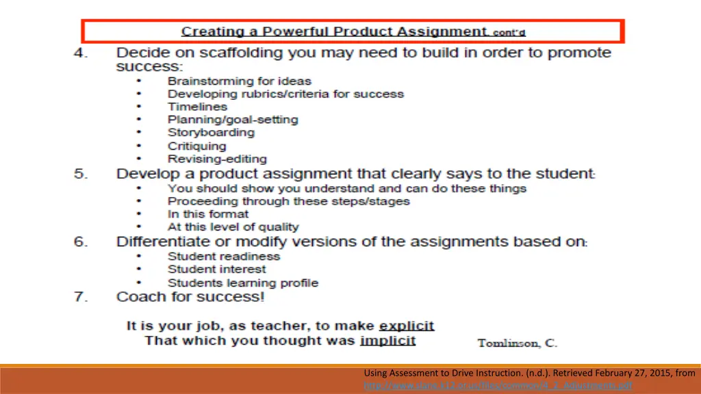 using assessment to drive instruction 3