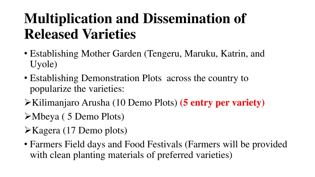multiplication and dissemination of released 4